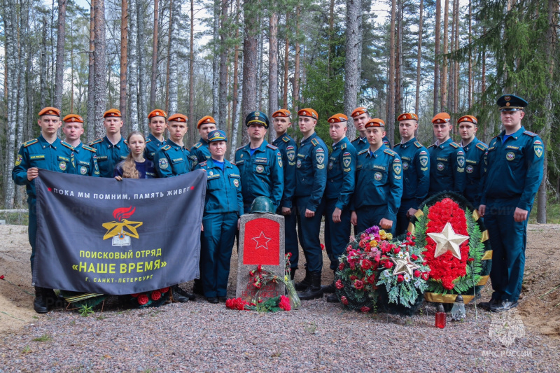 Поисковики-Санкт-Петербургского-университета-ГПС-МЧС-России-обнаружили-захоронение-погибших-в-Зимней-войне-бойцов-Красной-армии