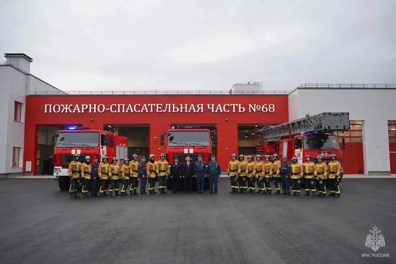 В-Санкт-Петербурге-открыта-новая-пожарно-спасательная-часть